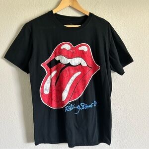 Rolling Stones Graphic Band T Shirt Short Sleeve Size L